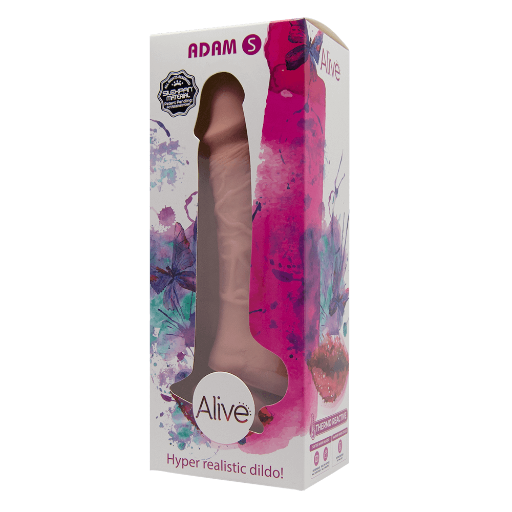 Фалоімітатор alive adam flesh s, двошаровий, силікон + silexpan, діаметр 3,5 см Фалоімітатор alive adam flesh s, двошаровий, силікон + silexpan, діаметр 3,5 см