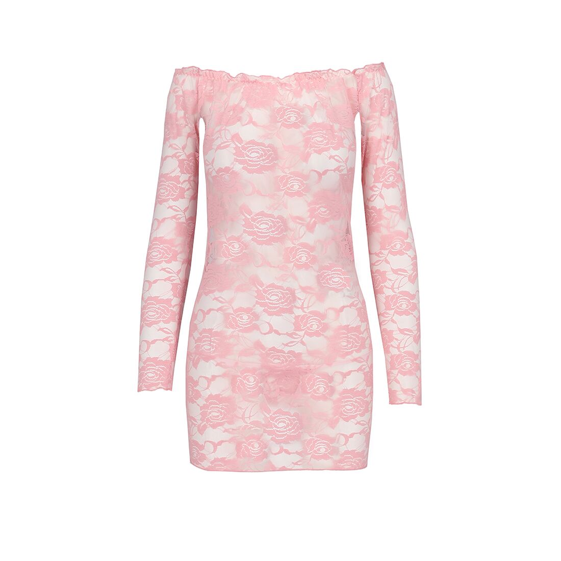 Прозора сорочка з довгим рукавом passion yolanda chemise xxl/xxxl, pink, трусики Прозора сорочка з довгим рукавом passion yolanda chemise xxl/xxxl, pink, трусики