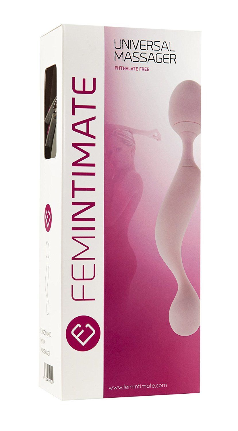 Мінівібромассажер femintimate universal massager, потужний, є чохол для зберігання