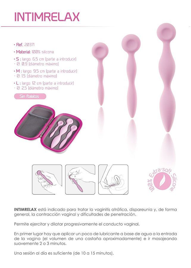 Система відновлення при вагініті femintimate intimrelax для зняття спазмів під час введення Система відновлення при вагініті femintimate intimrelax для зняття спазмів під час введення