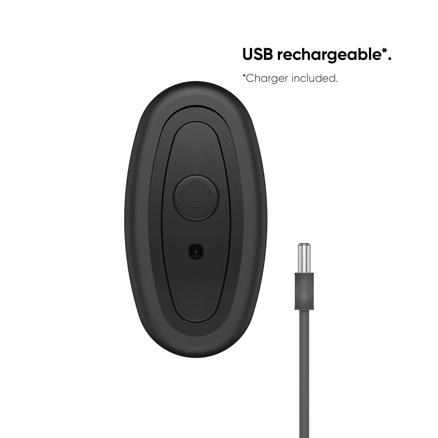 Вібромасажер простати nexus g play plus m black, макс. діаметр 3 см, перезаряджуваний