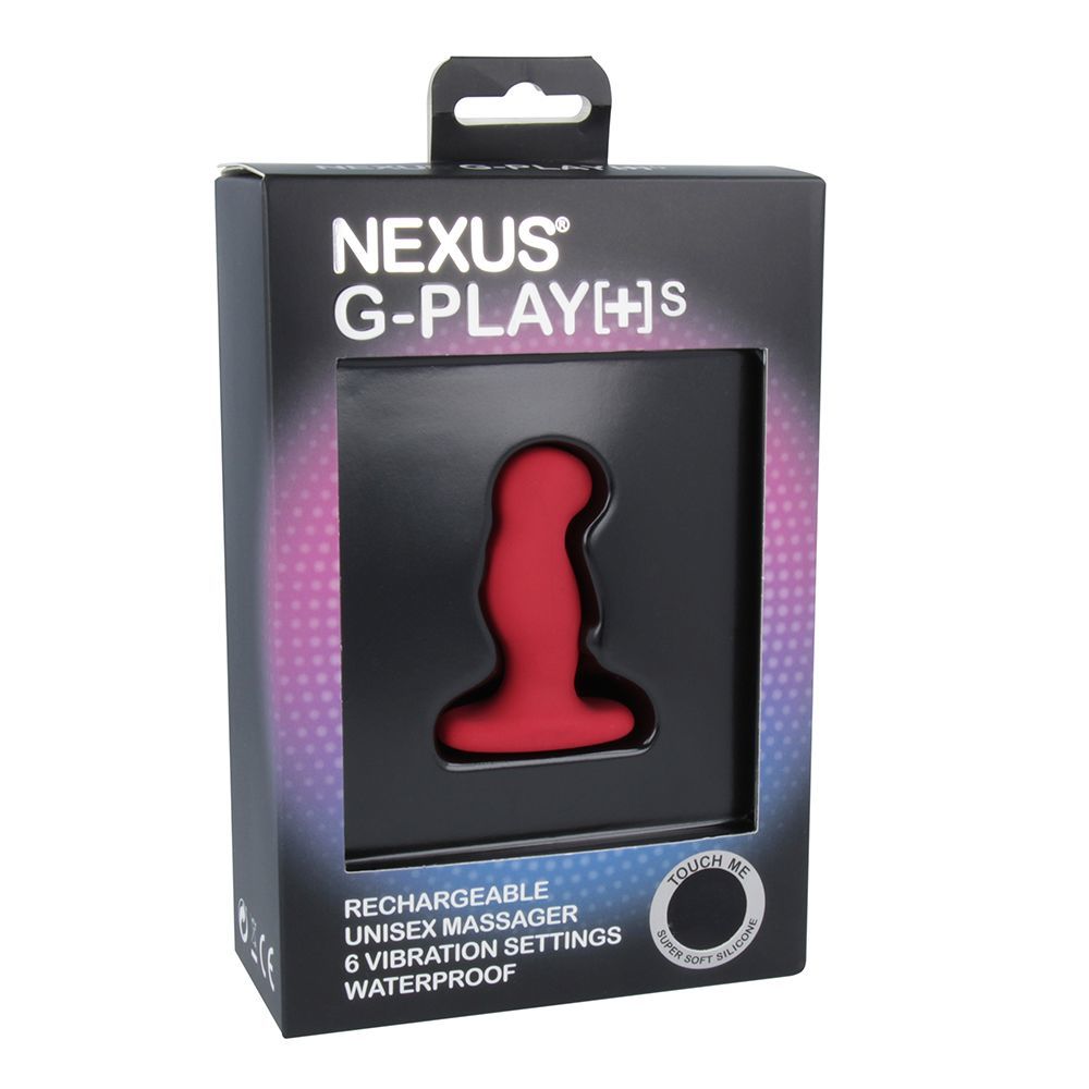 Вібромасажер простати nexus g play plus s red, макс діаметр 2,3 см, перезаряджуваний Вібромасажер простати nexus g play plus s red, макс діаметр 2,3 см, перезаряджуваний