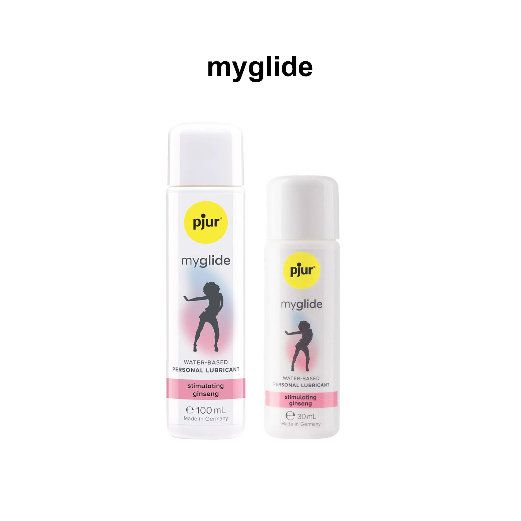 Збуджувальний лубикант на водній основі pjur myglide 30 мл, із женьшенем, тепло+поколювання Збуджувальний лубикант на водній основі pjur myglide 30 мл, із женьшенем, тепло+поколювання
