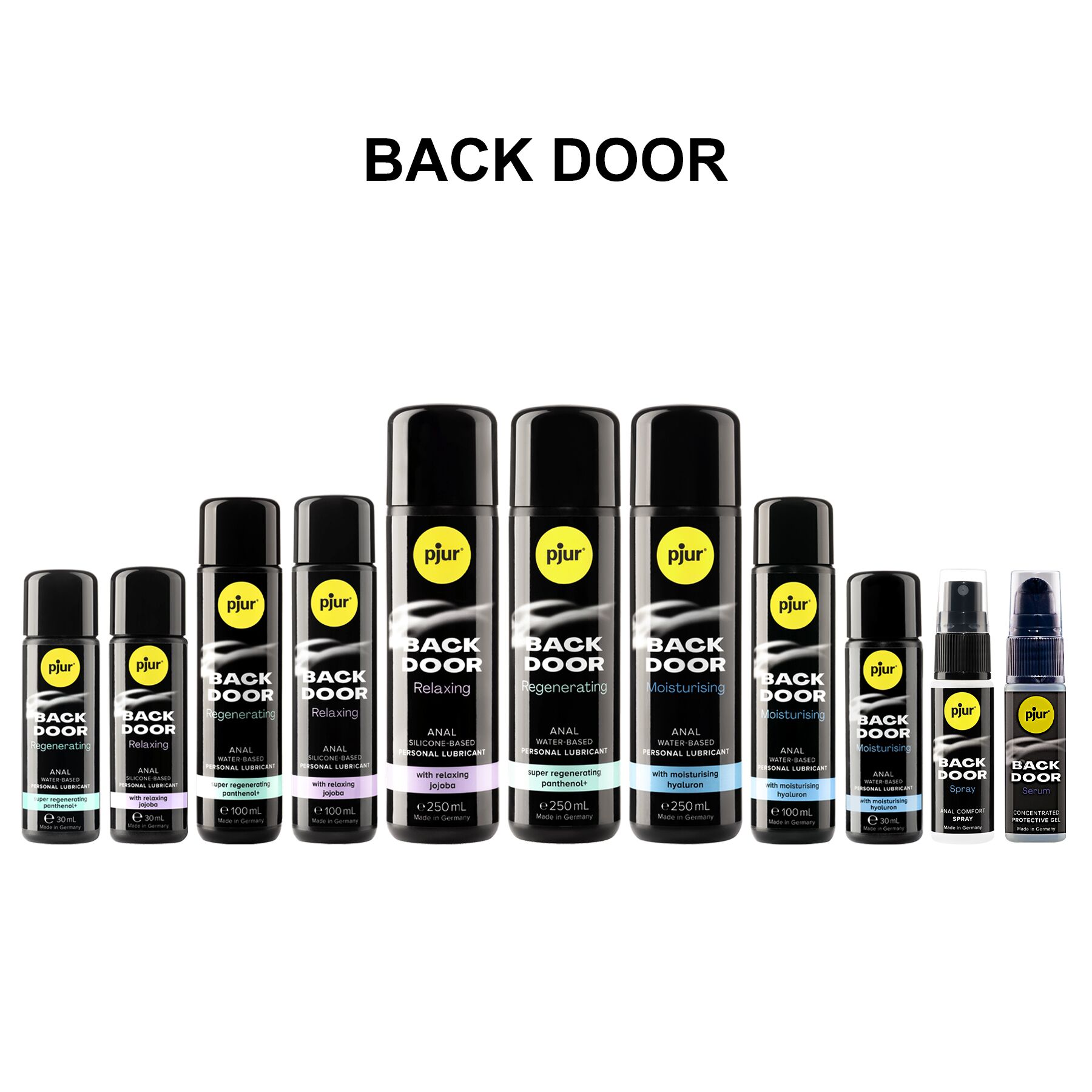 Анальний лубрикант pjur back door moisturising 100 мл, на водній основі, з гіалуроном, ефект силікону Анальний лубрикант pjur back door moisturising 100 мл, на водній основі, з гіалуроном, ефект силікону