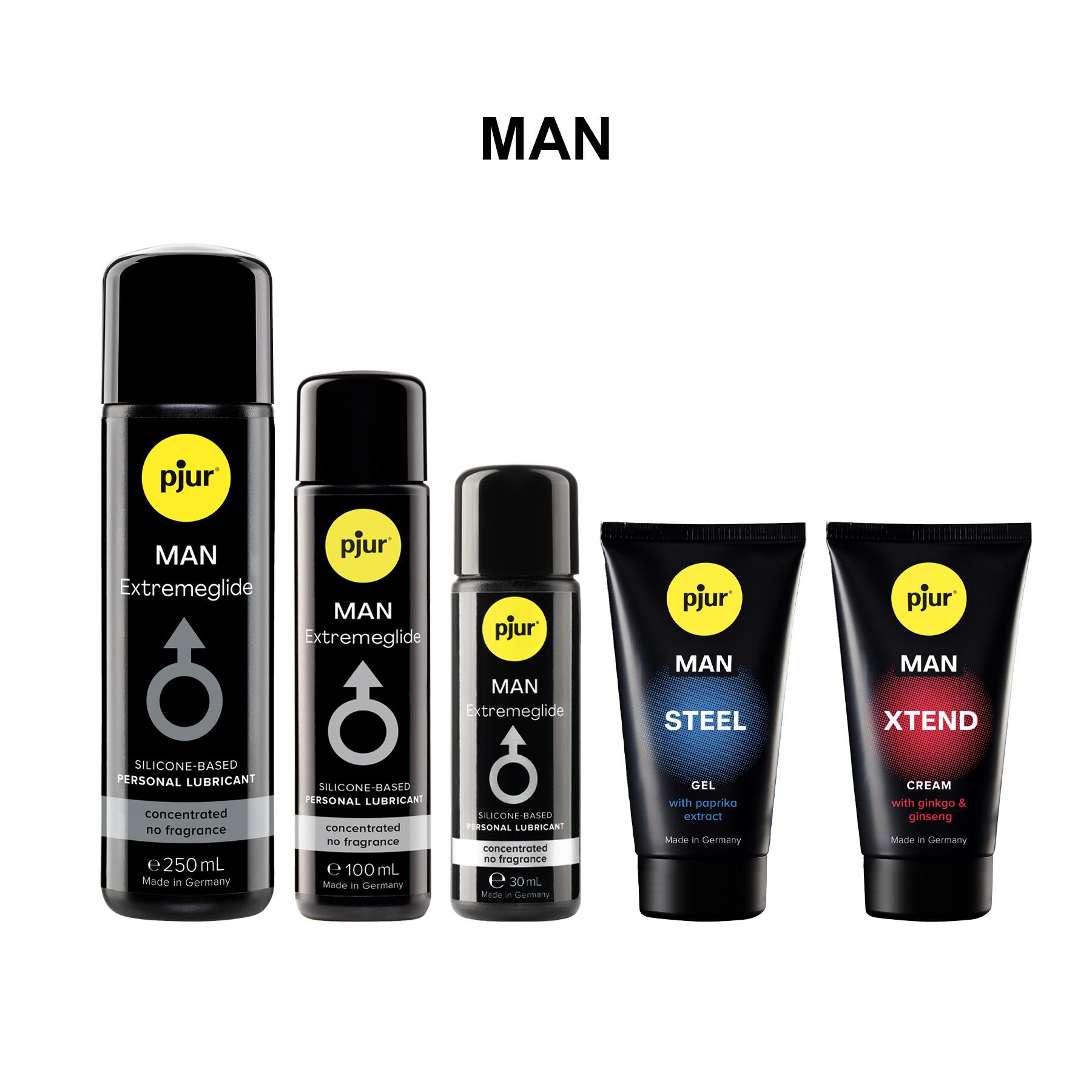 Гель стимулятор для пеніса pjur man steel gel 50 мл, з екстрактом паприки та ментолом Гель стимулятор для пеніса pjur man steel gel 50 мл, з екстрактом паприки та ментолом