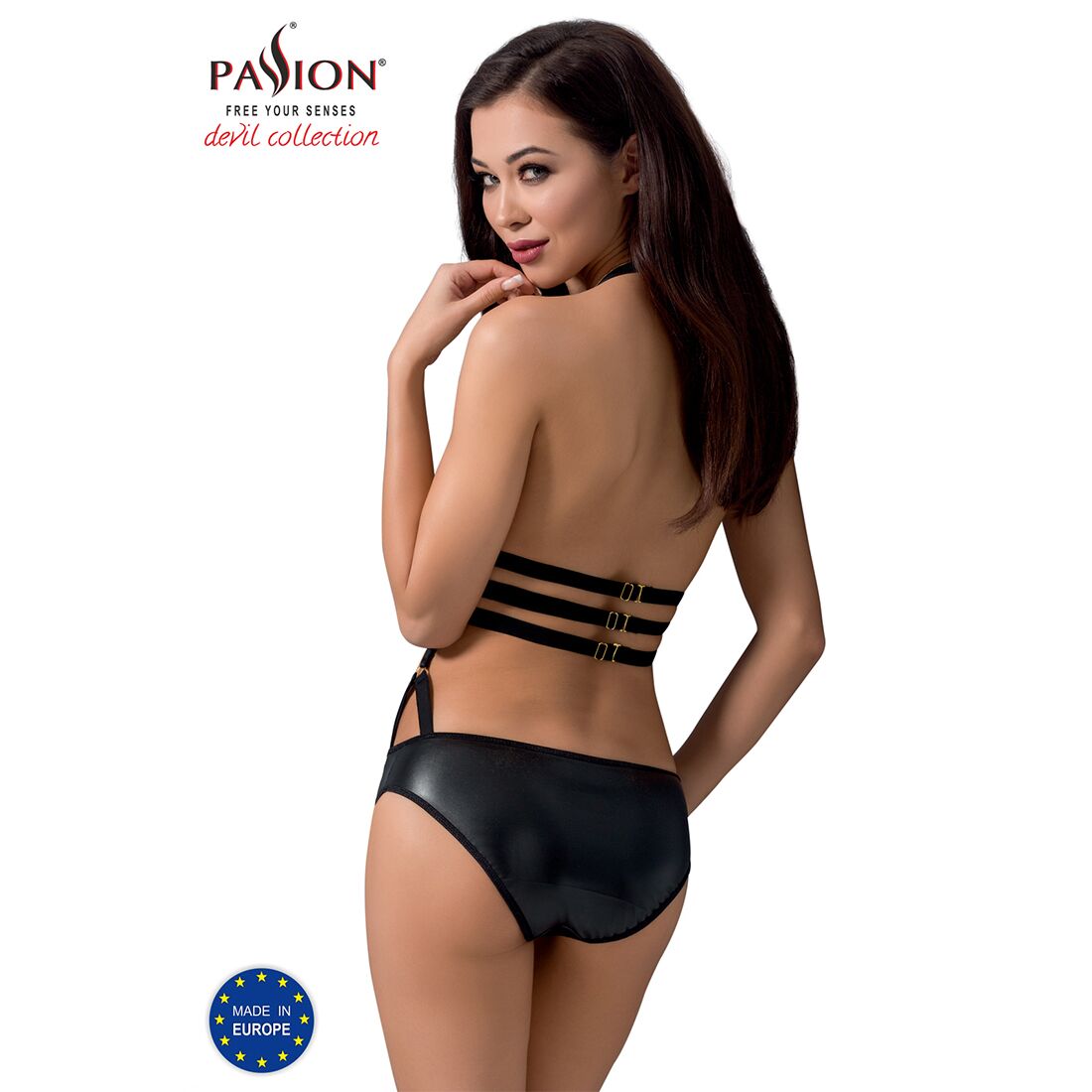 Боді монокіні під латекс passion exclusive lamis body l/xl, black Боді монокіні під латекс passion exclusive lamis body l/xl, black