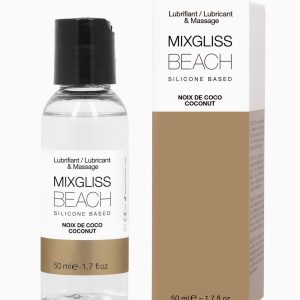 Лубрикант на силіконовій основі mixgliss beach noix de coco (50 мл) з ароматом кокоса