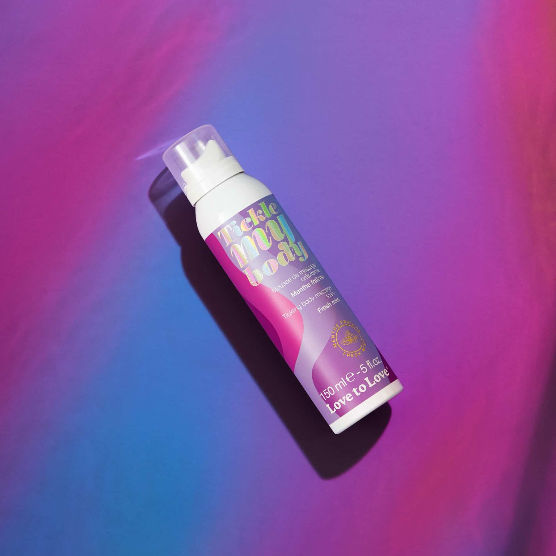 Масажна піна love to love tickle my body fresh mint (150 мл) зволожувальна Масажна піна love to love tickle my body fresh mint (150 мл) зволожувальна