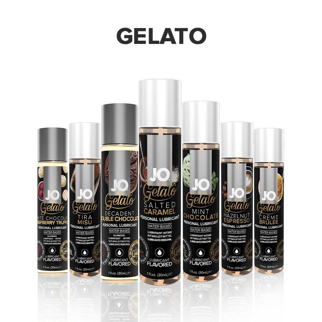 Змазка на водній основі jo gelato salted caramel (120 мл) без цукру, парабенів та гліколю Змазка на водній основі jo gelato salted caramel (120 мл) без цукру, парабенів та гліколю
