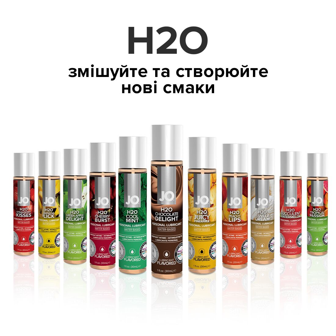 Змазка на водній основі jo h2o — chocolate delight (120 мл) без цукру, рослинний гліцерин Змазка на водній основі jo h2o — chocolate delight (120 мл) без цукру, рослинний гліцерин