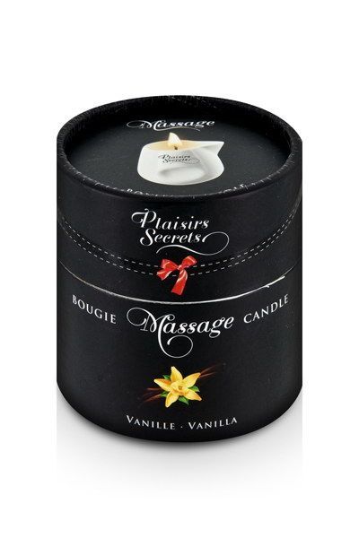 Масажна свічка plaisirs secrets vanilla (80 мл) подарункове паковання, керамічний посуд Масажна свічка plaisirs secrets vanilla (80 мл) подарункове паковання, керамічний посуд