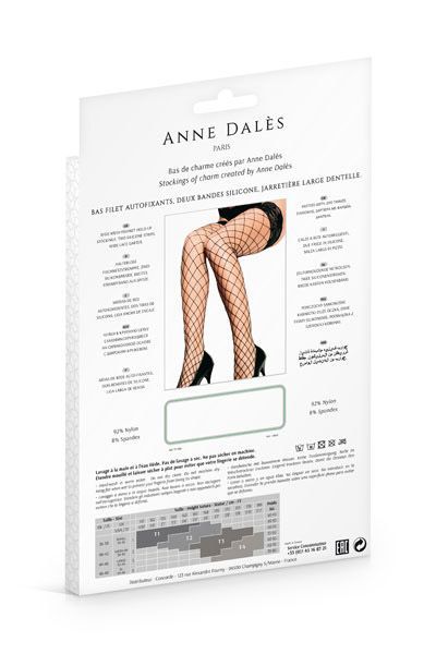 Панчохи anne de ales erica t4 black Панчохи anne de ales erica t4 black