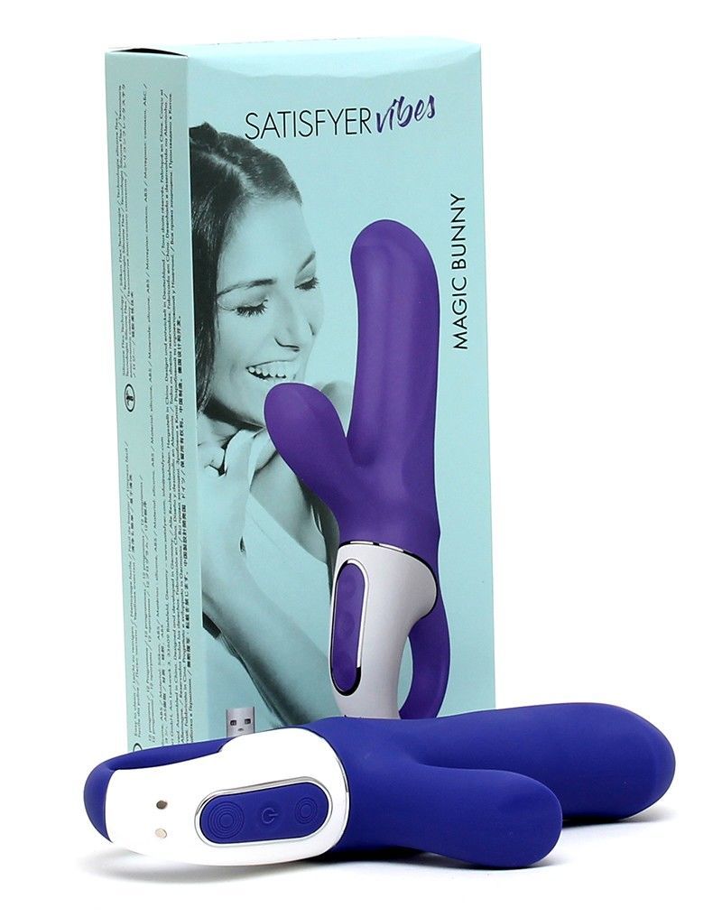 Потужний вібратор кролик satisfyer vibes magic bunny, два мотори, литий силікон, 12 режимів роботи Потужний вібратор кролик satisfyer vibes magic bunny, два мотори, литий силікон, 12 режимів роботи