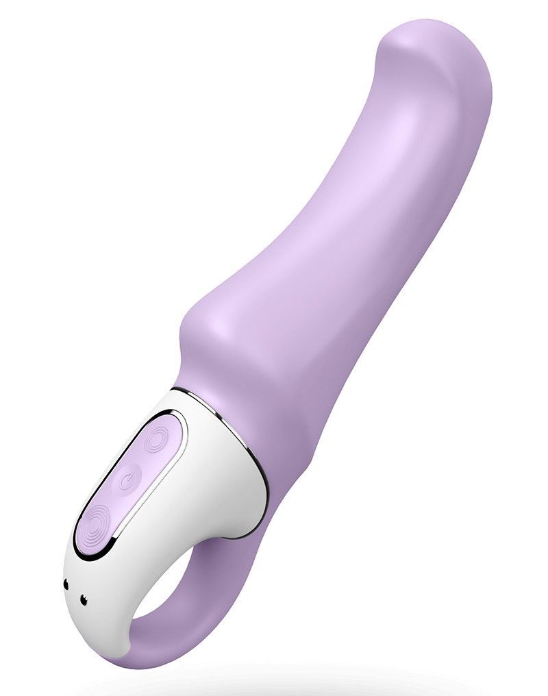 Потужний вібратор satisfyer vibes charming smile з гнучким стовбуром, літій силікон, 12 режимів Потужний вібратор satisfyer vibes charming smile з гнучким стовбуром, літій силікон, 12 режимів