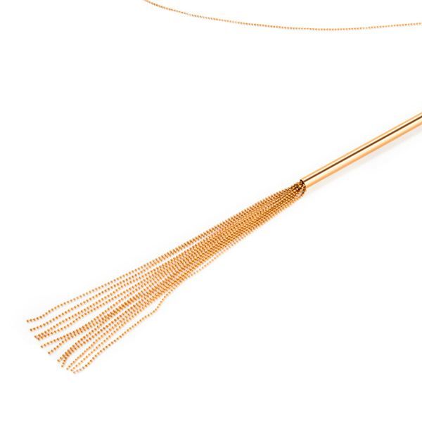 Ланцюжок батіг на шию bijoux indiscrets magnifique necklace whip gold, прикраса для тіла Ланцюжок батіг на шию bijoux indiscrets magnifique necklace whip gold, прикраса для тіла