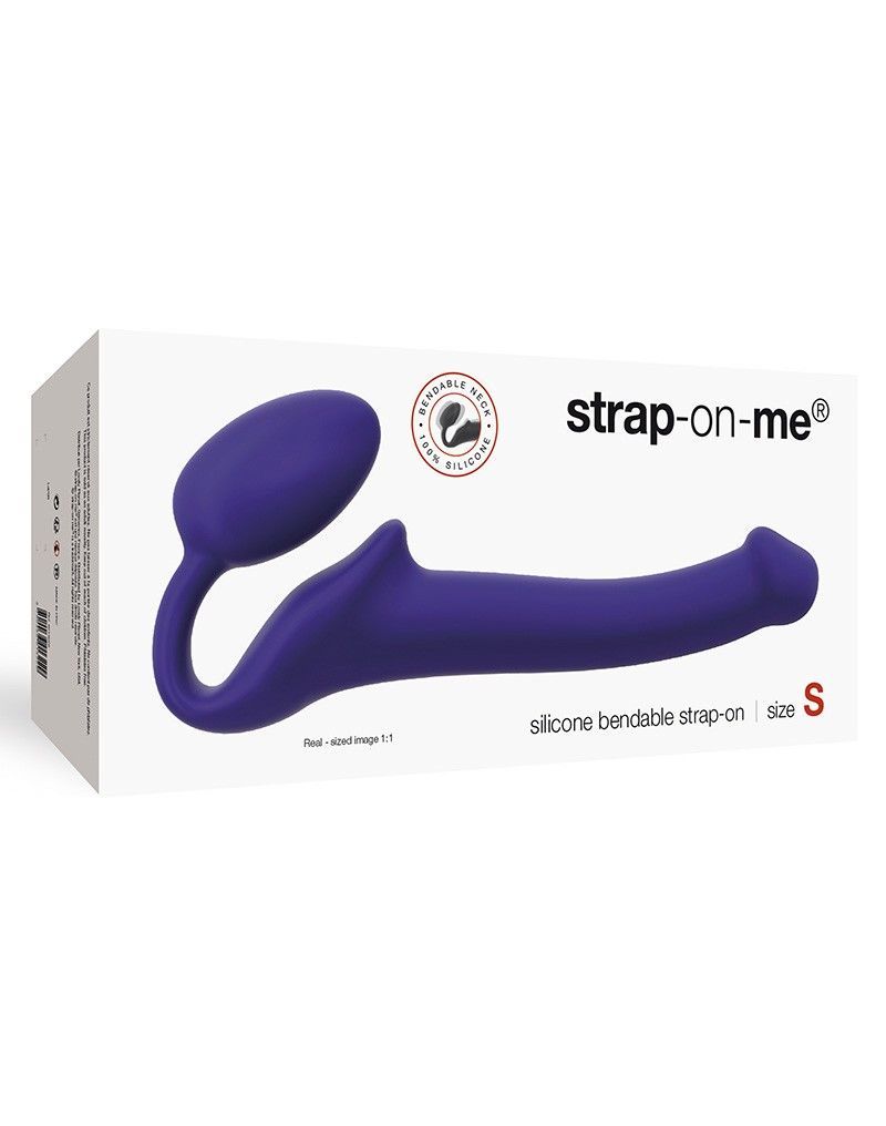 Безремінний страпон strap on me violet s, повністю регульований, діаметр 2,7 см Безремінний страпон strap on me violet s, повністю регульований, діаметр 2,7 см