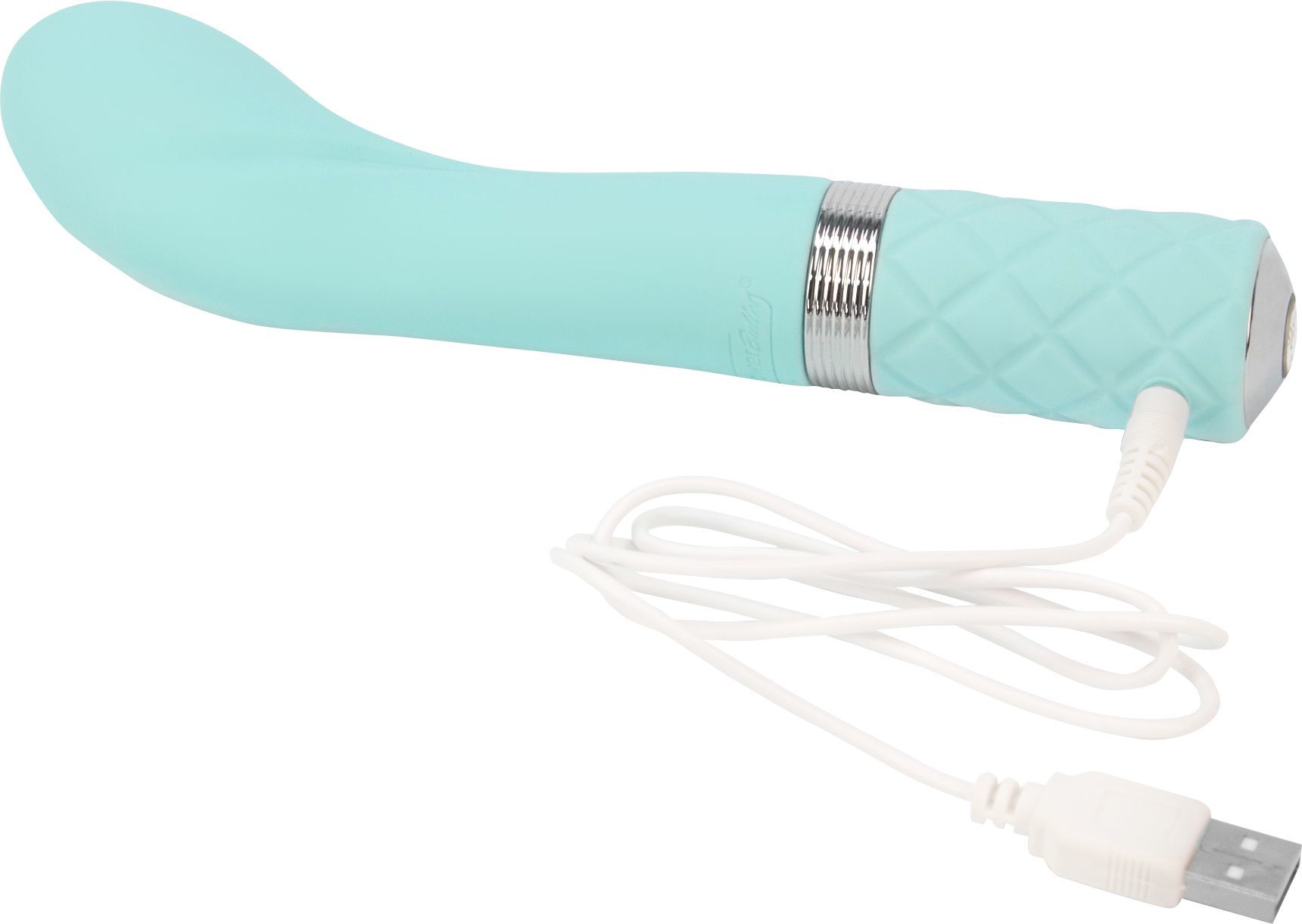 Розкішний вібратор pillow talk sassy teal з кристалом Сваровські для точки g, подарункова упаковка Розкішний вібратор pillow talk sassy teal з кристалом Сваровські для точки g, подарункова упаковка