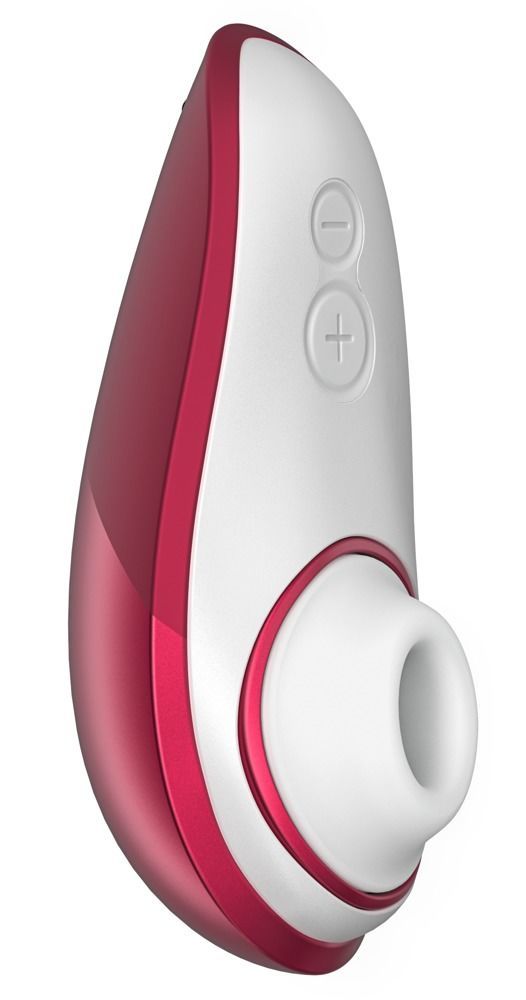 Вакуумний кліторальний стимулятор womanizer liberty red, магнітна кришка, 2 насадки Вакуумний кліторальний стимулятор womanizer liberty red, магнітна кришка, 2 насадки