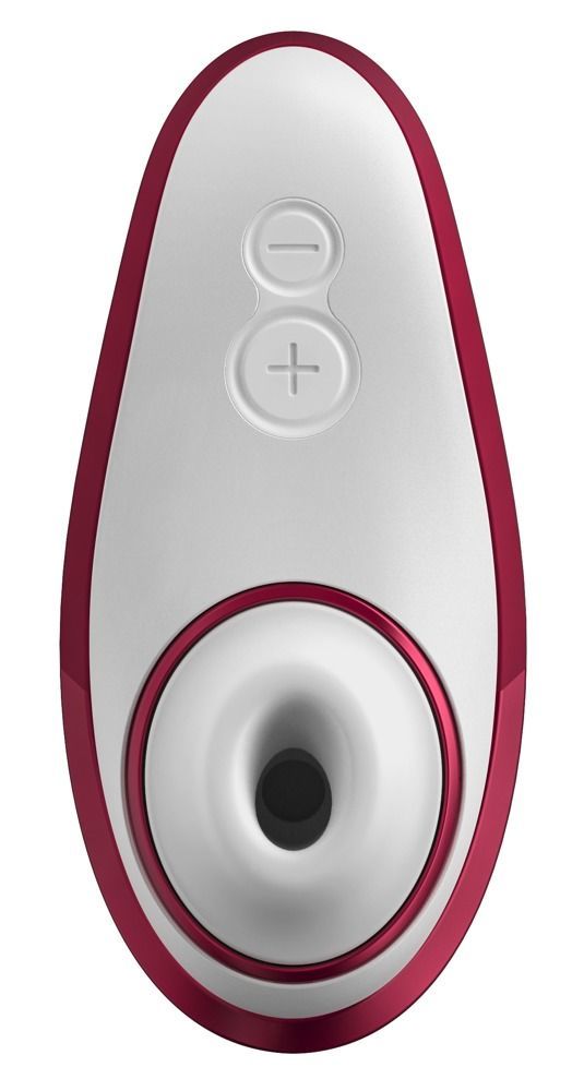 Вакуумний кліторальний стимулятор womanizer liberty red, магнітна кришка, 2 насадки Вакуумний кліторальний стимулятор womanizer liberty red, магнітна кришка, 2 насадки