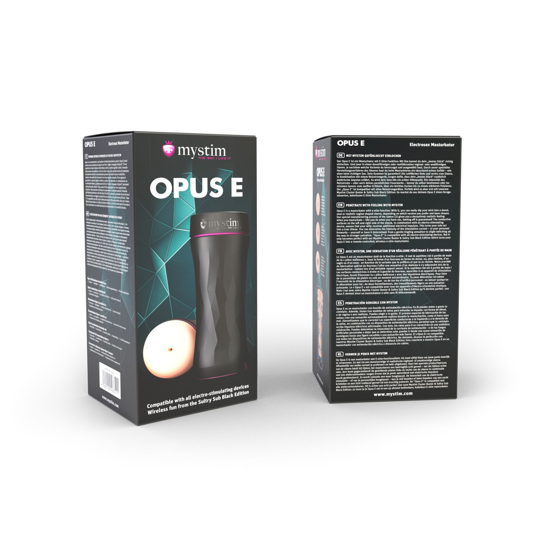 Мастурбатор попка mystim opus e anus для електростимулятора Мастурбатор попка mystim opus e anus для електростимулятора