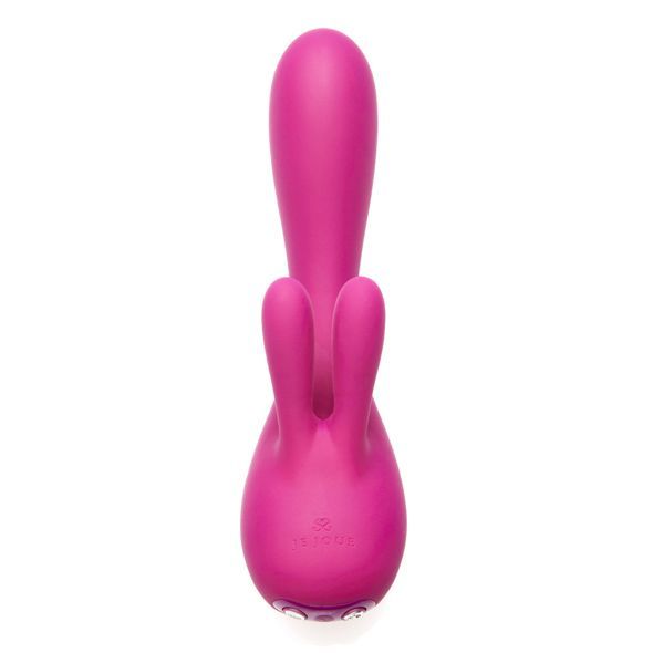 Вібратор кролик je joue fifi fuchsia з трьома моторами, глибока вібрація Вібратор кролик je joue fifi fuchsia з трьома моторами, глибока вібрація