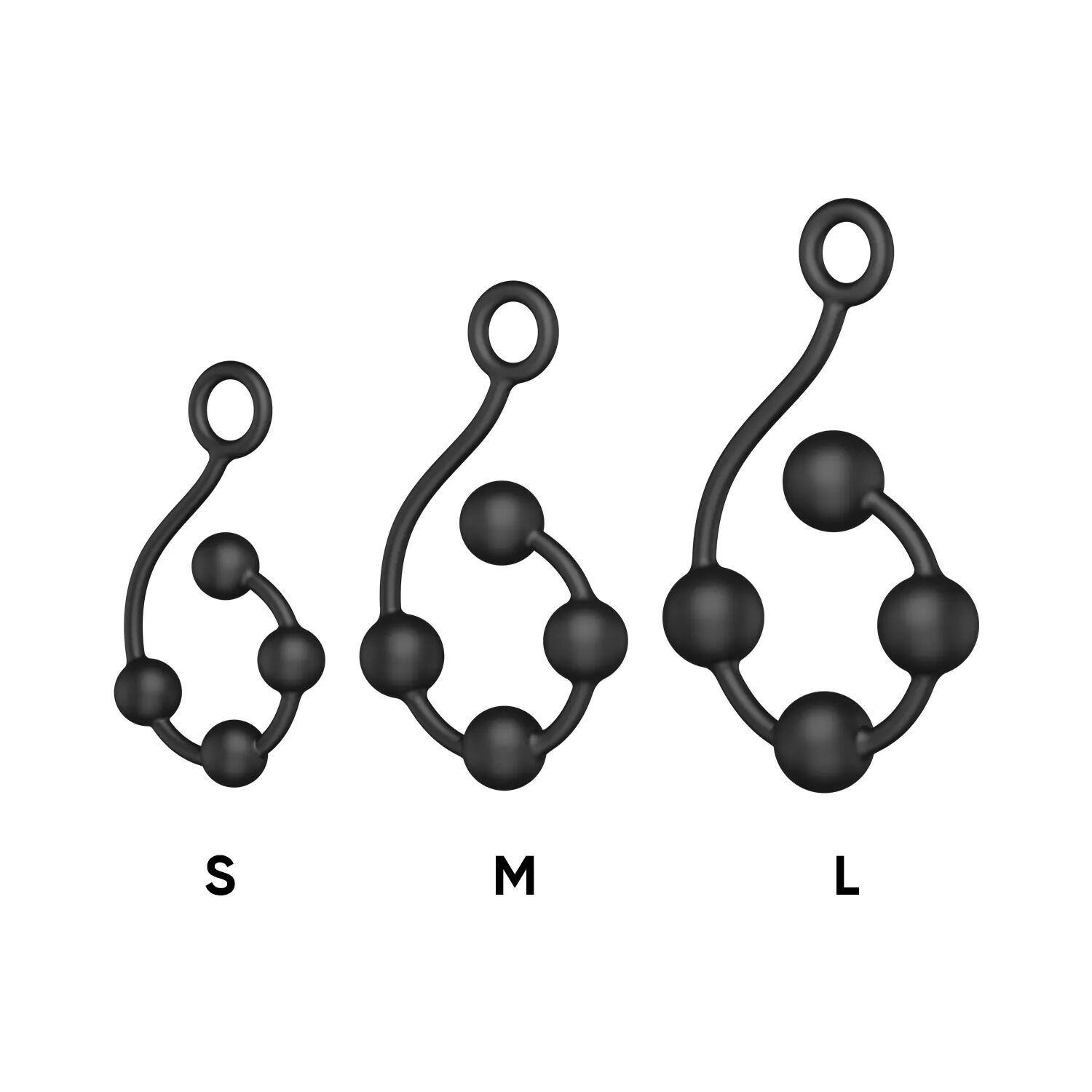 Анальні кульки nexus excite medium anal beads, силікон, макс. діаметр 2,5 см Анальні кульки nexus excite medium anal beads, силікон, макс. діаметр 2,5 см