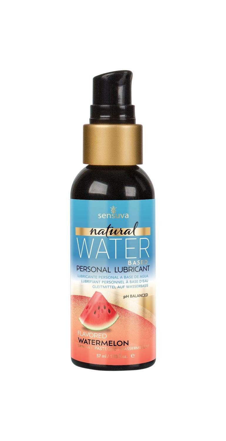 Змазка на водній основі sensuva natural water based watermelon (57мл) без гліцерину та парабенів Змазка на водній основі sensuva natural water based watermelon (57мл) без гліцерину та парабенів