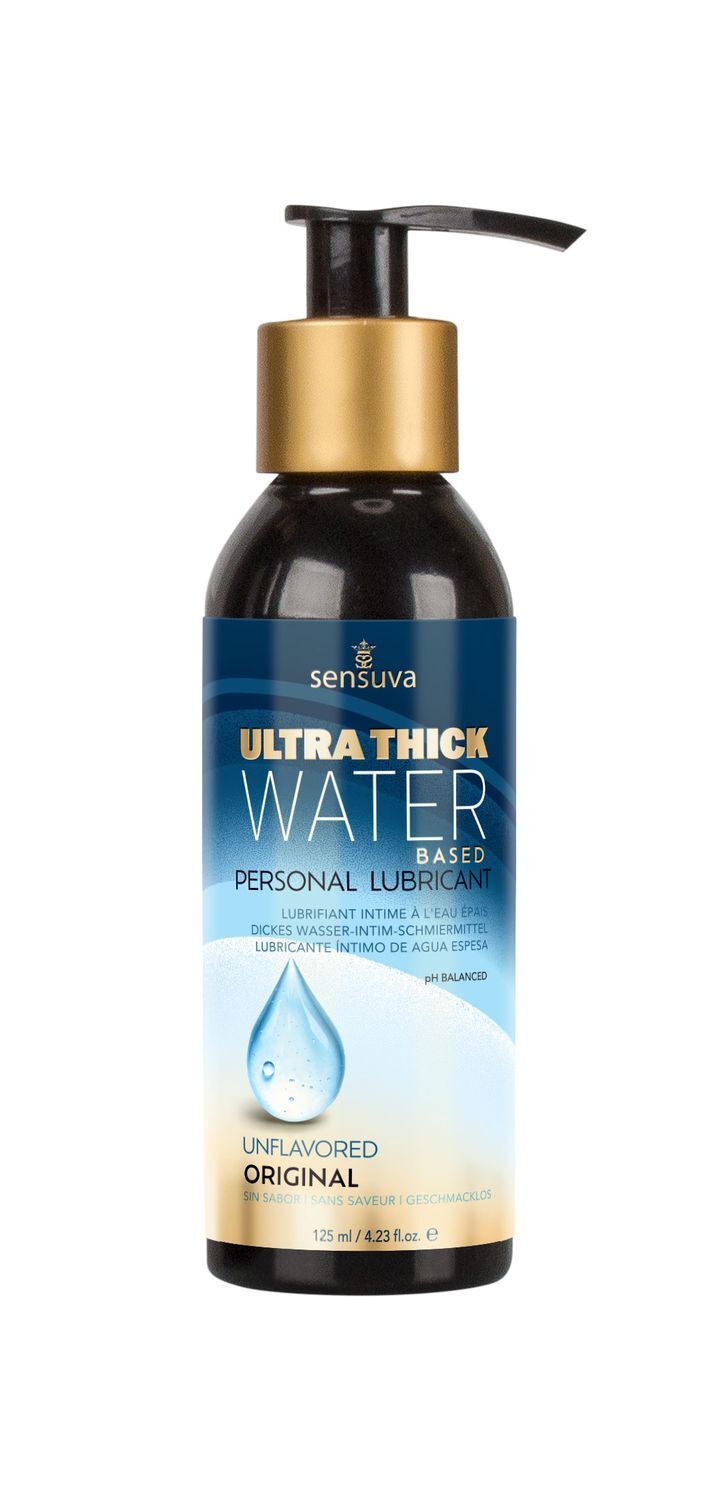 Густа змазка sensuva ultra thick water based (125 мл) на водній основі, без гліцерину та парабенів Густа змазка sensuva ultra thick water based (125 мл) на водній основі, без гліцерину та парабенів