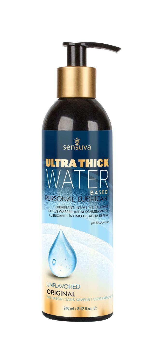 Густа змазка sensuva ultra thick water based (240 мл) на водній основі, без гліцерину та парабенів Густа змазка sensuva ultra thick water based (240 мл) на водній основі, без гліцерину та парабенів