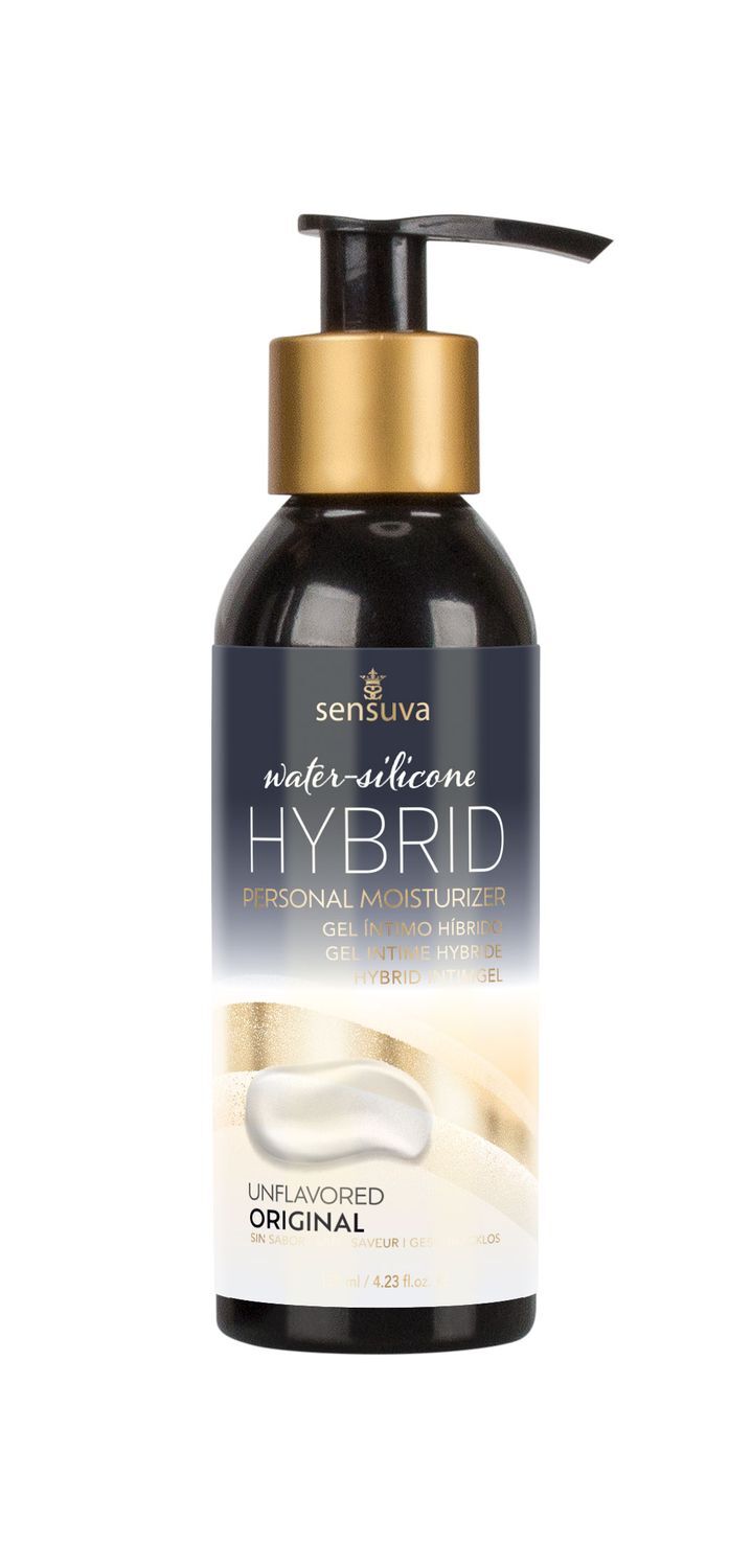 Змазка водно силіконова sensuva hybrid formula (125 мл) без цукру, можна для оральних пестощів Змазка водно силіконова sensuva hybrid formula (125 мл) без цукру, можна для оральних пестощів
