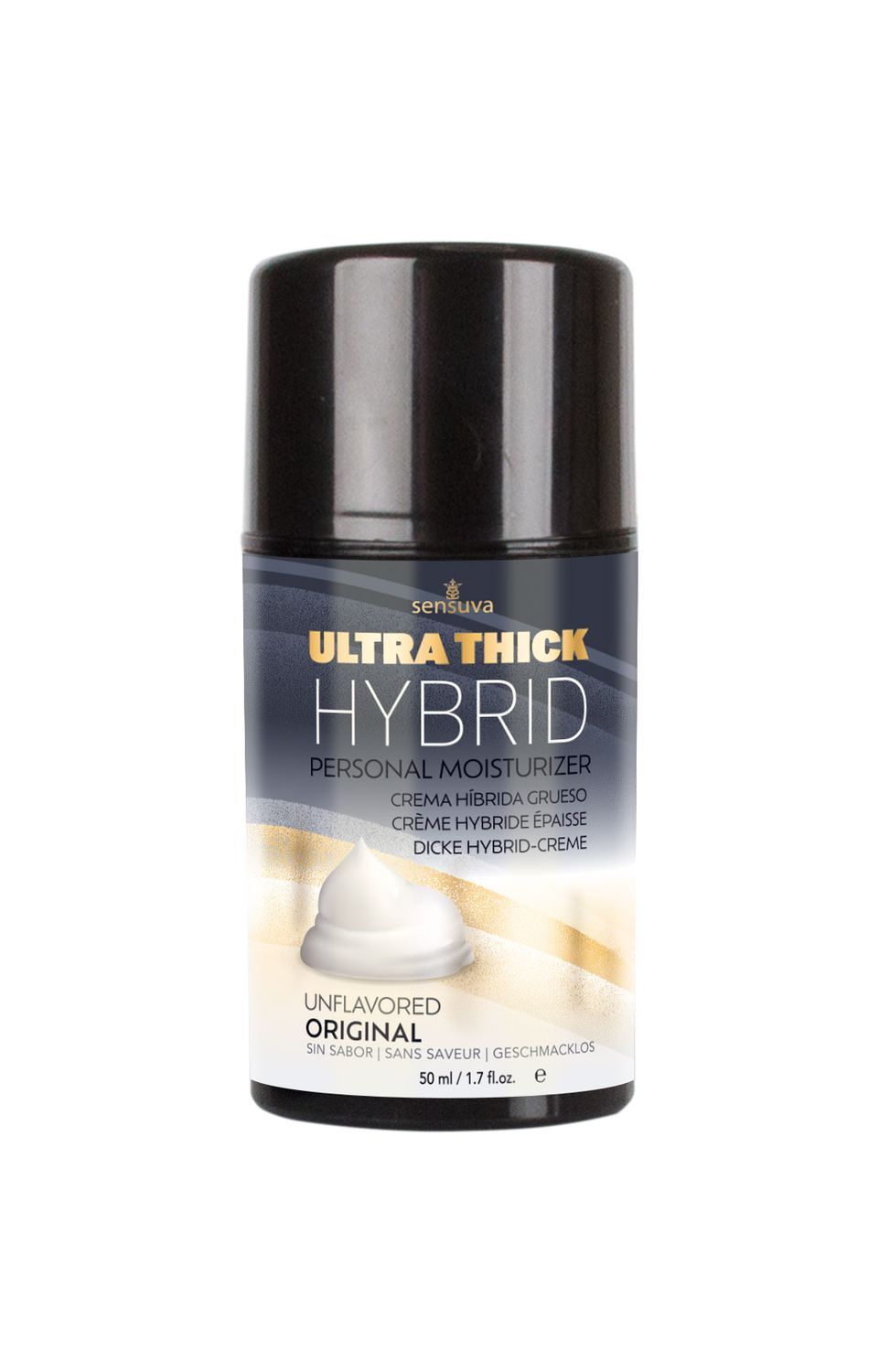 Густий крем змазка на гібридній основі sensuva ultrathick hybrid formula (50 мл) рН збалансована Густий крем змазка на гібридній основі sensuva ultrathick hybrid formula (50 мл) рН збалансована