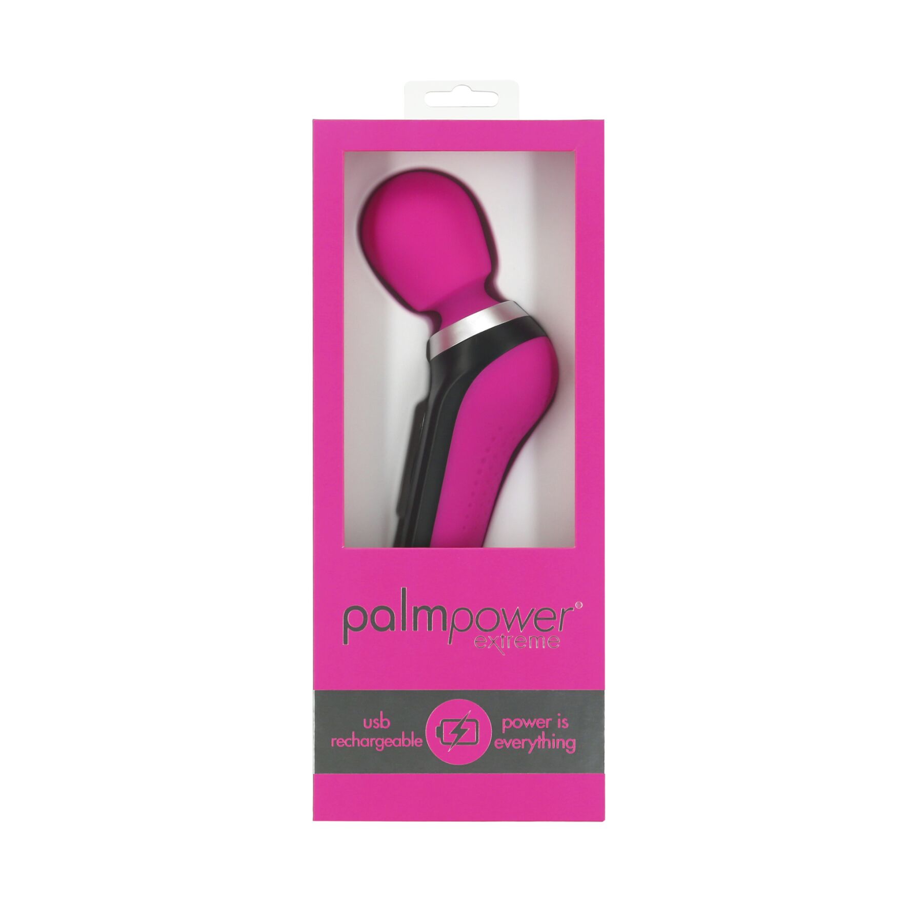Потужний вібромасажер palmpower extreme pink, 7 режимів, гнучка головка, перезаряджуваний Потужний вібромасажер palmpower extreme pink, 7 режимів, гнучка головка, перезаряджуваний