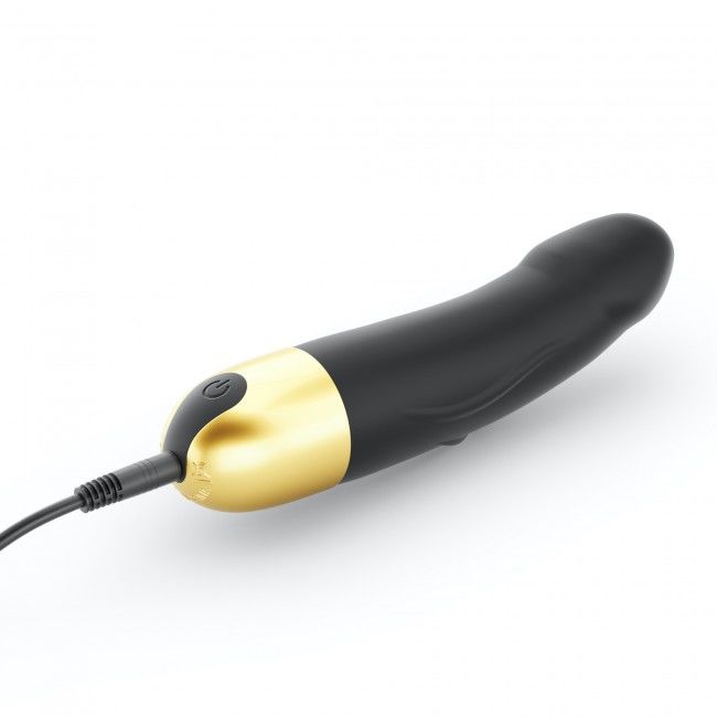 Вібратор dorcel real vibration s gold 2.0, діаметр 3,7см, перезаряджуваний, для точки g Вібратор dorcel real vibration s gold 2.0, діаметр 3,7см, перезаряджуваний, для точки g