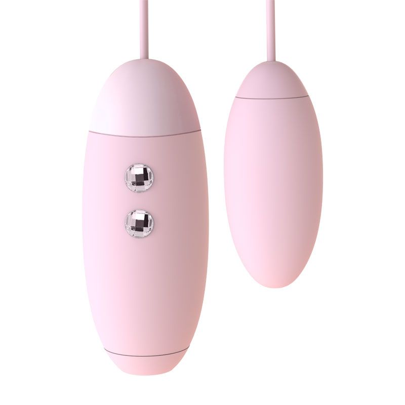 Вакуумний стимулятор з віброяйцем 2 в 1 kisstoy miss vv pink