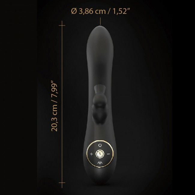 Вакуумний вібратор кролик dorcel divine rabbit з вібрацією, 10 режимів вібрації: 3 режими вакууму Вакуумний вібратор кролик dorcel divine rabbit з вібрацією, 10 режимів вібрації: 3 режими вакууму