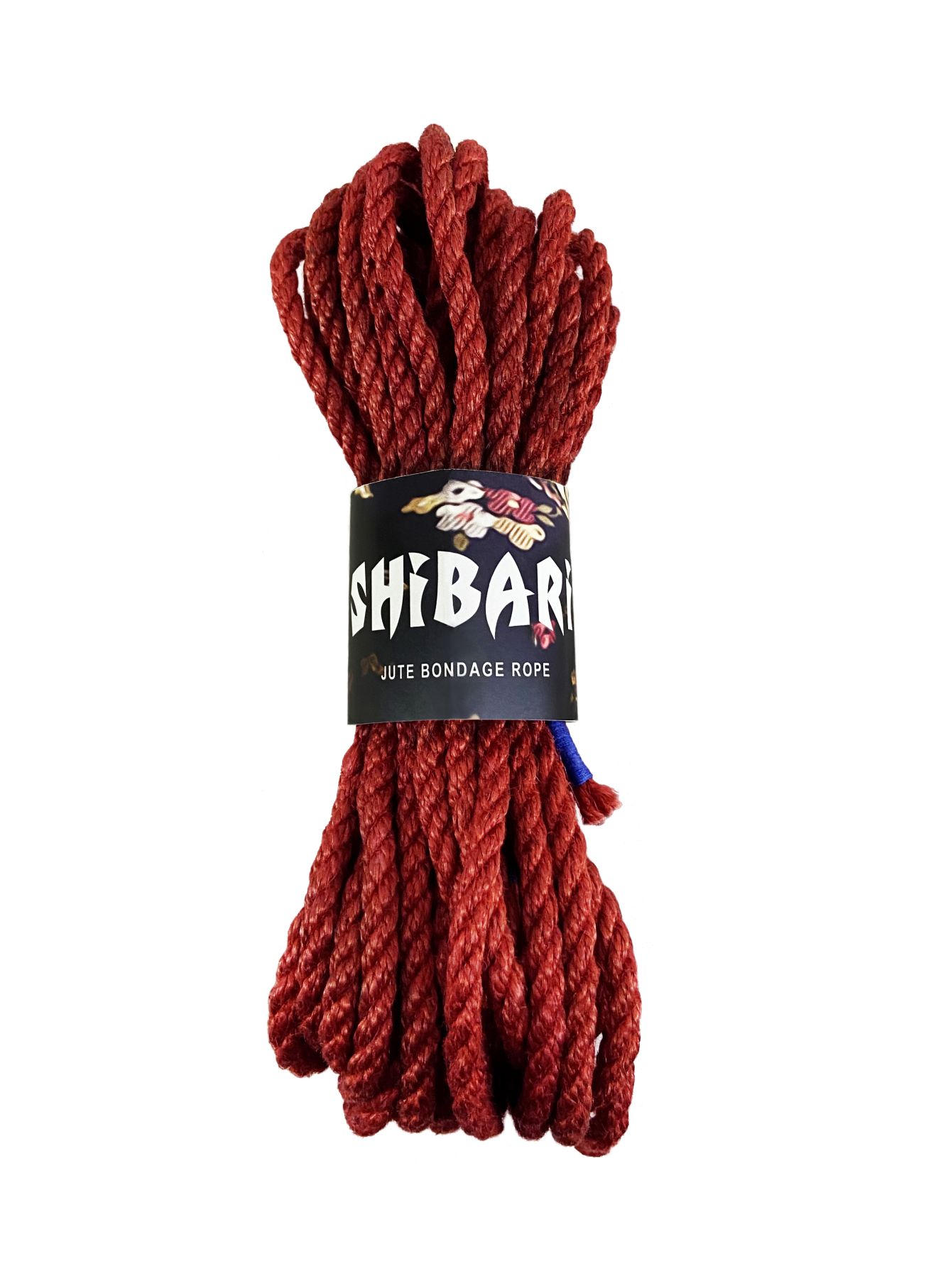 Джутова мотузка для шібарі feral feelings shibari rope, 8 м червона Джутова мотузка для шібарі feral feelings shibari rope, 8 м червона