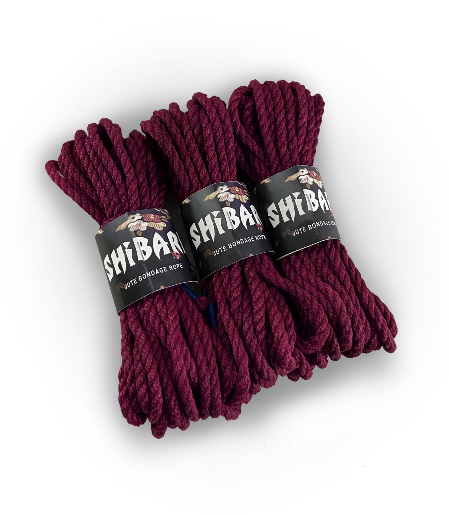 Джутова мотузка для шібарі feral feelings shibari rope, 8 м фіолетова Джутова мотузка для шібарі feral feelings shibari rope, 8 м фіолетова