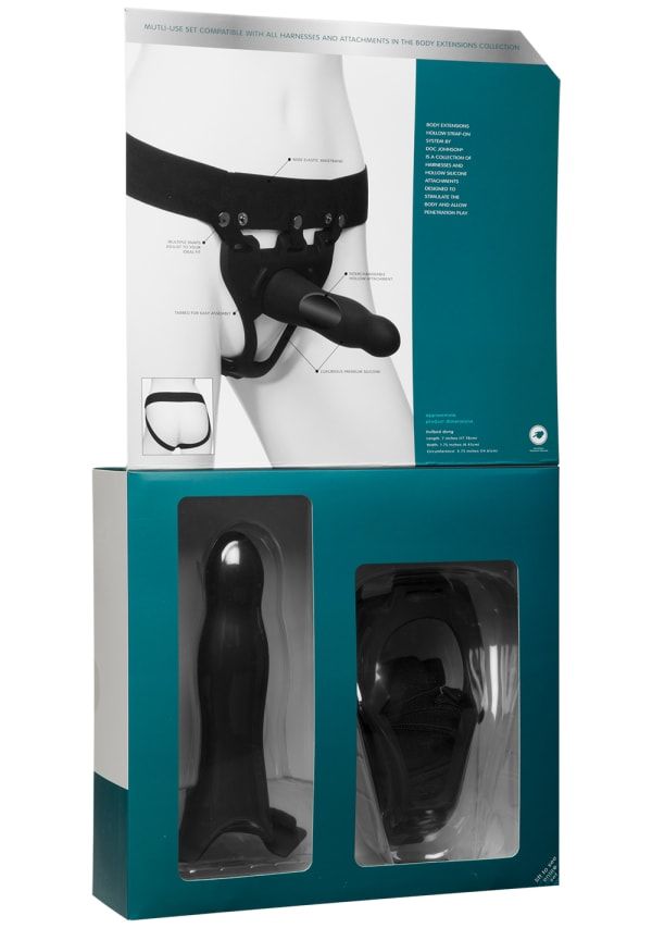 Страпон унісекс doc johnson body extensions be daring, порожня насадка Страпон унісекс doc johnson body extensions be daring, порожня насадка