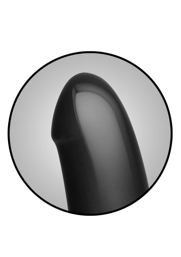 Анальний плаг з ділдо doc johnson kink dual density secondskyn fuck plug black Анальний плаг з ділдо doc johnson kink dual density secondskyn fuck plug black
