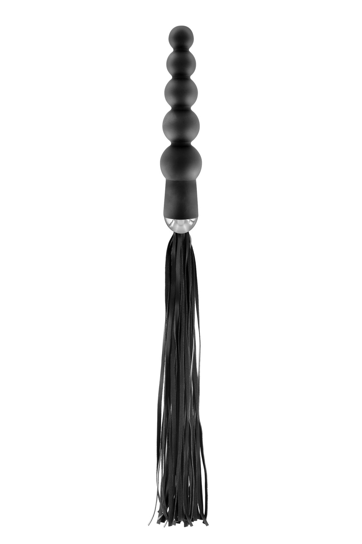 Флогер з ручкою анальним намистом fetish tentation whip with rosary handle Флогер з ручкою анальним намистом fetish tentation whip with rosary handle