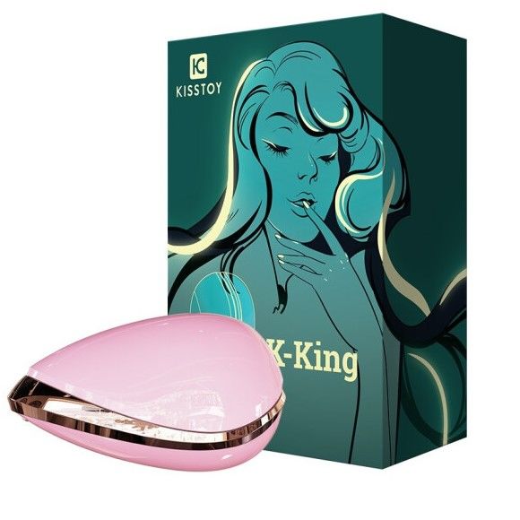 Вакуумний стимулятор kistoy k king pink Вакуумний стимулятор kistoy k king pink