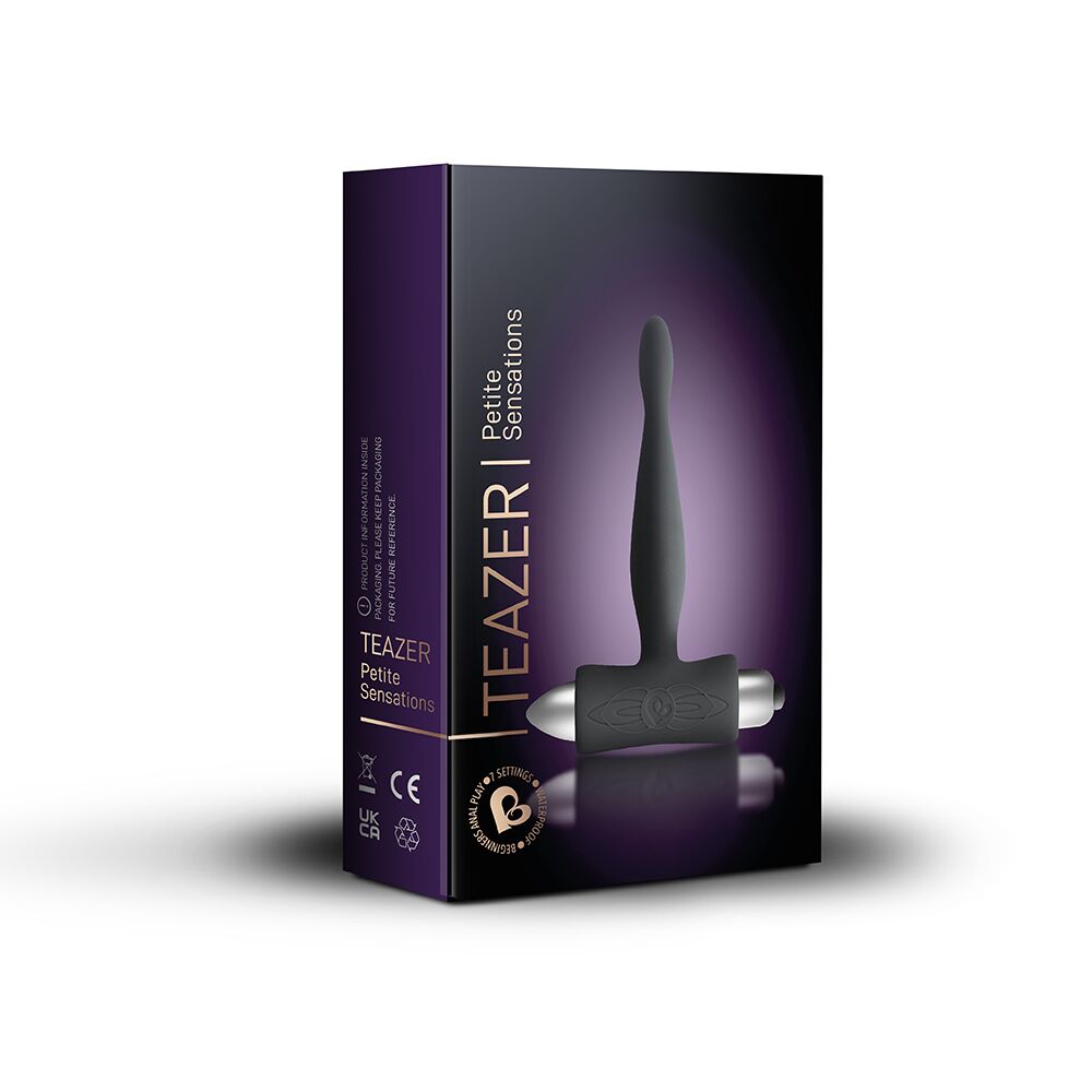 Анальний вібратор rocks off petite sensations — teazer black Анальний вібратор rocks off petite sensations — teazer black
