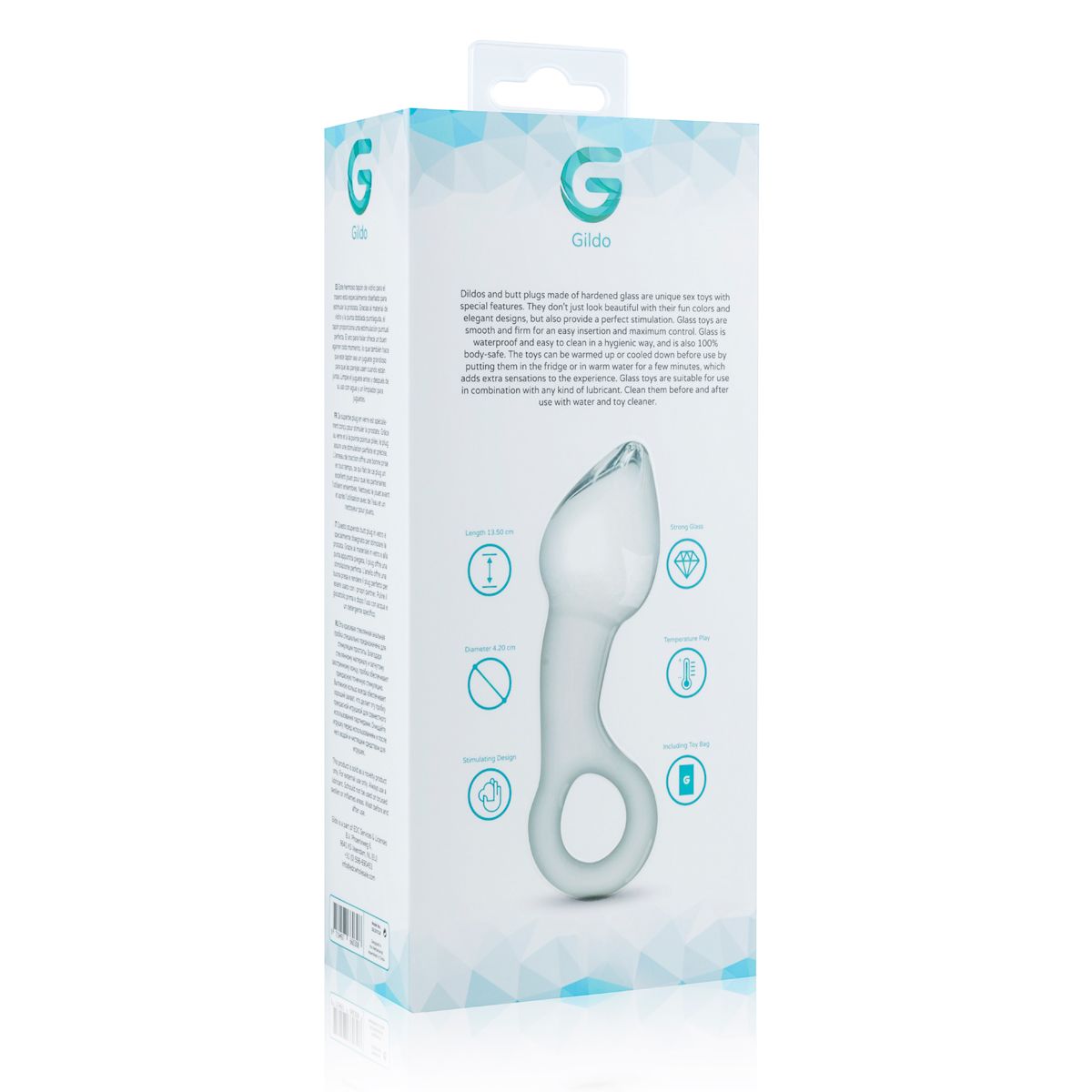 Скляний стимулятор простати gildo glass prostate plug no. 13 Скляний стимулятор простати gildo glass prostate plug no. 13