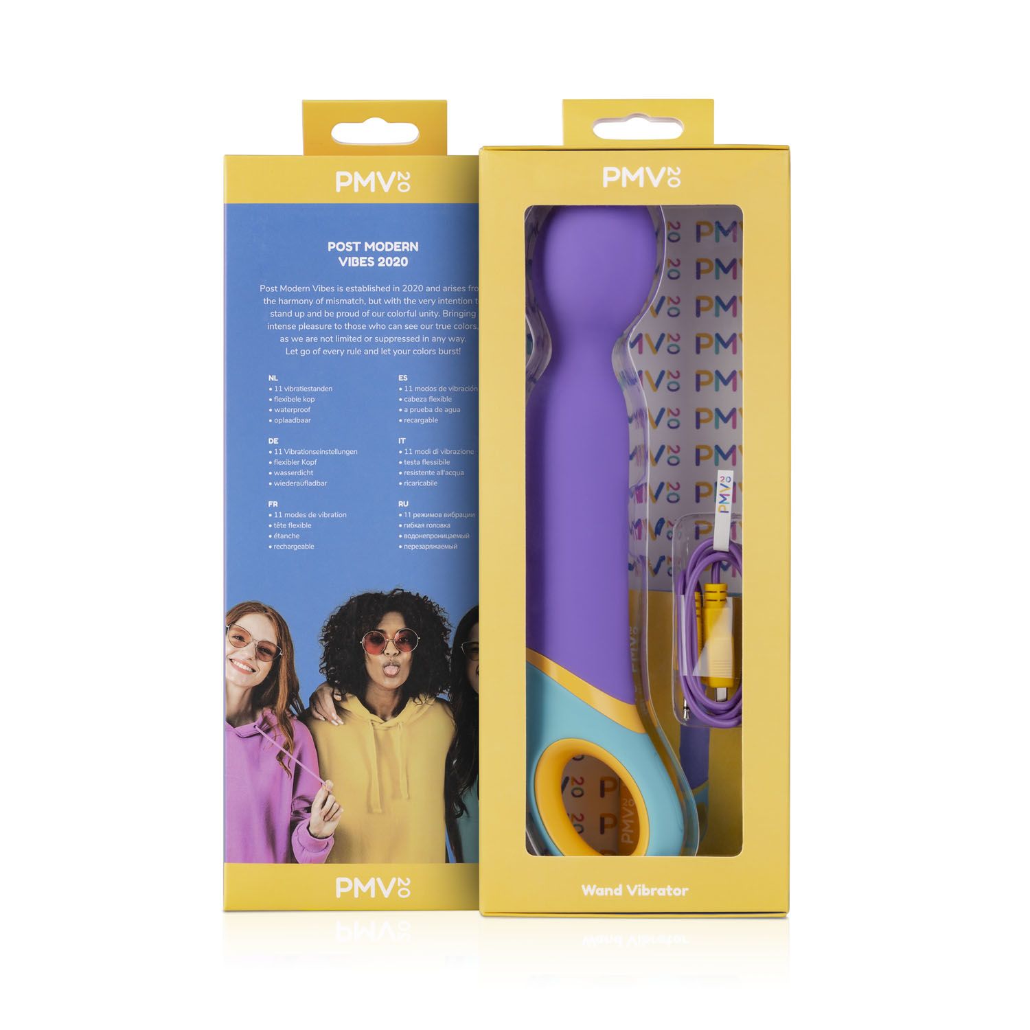 Вібромасажер pmv20 base wand vibrator