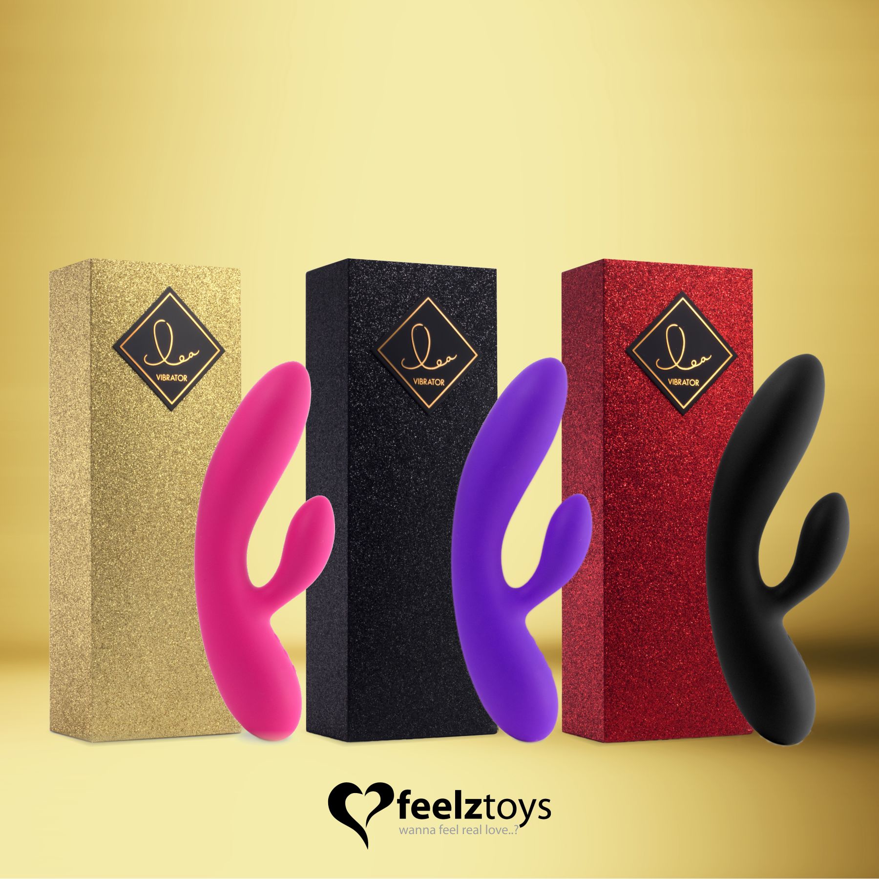Гнучкий вібратор кролик з двома моторами feelztoys lea rabbit vibrator rubine red Гнучкий вібратор кролик з двома моторами feelztoys lea rabbit vibrator rubine red