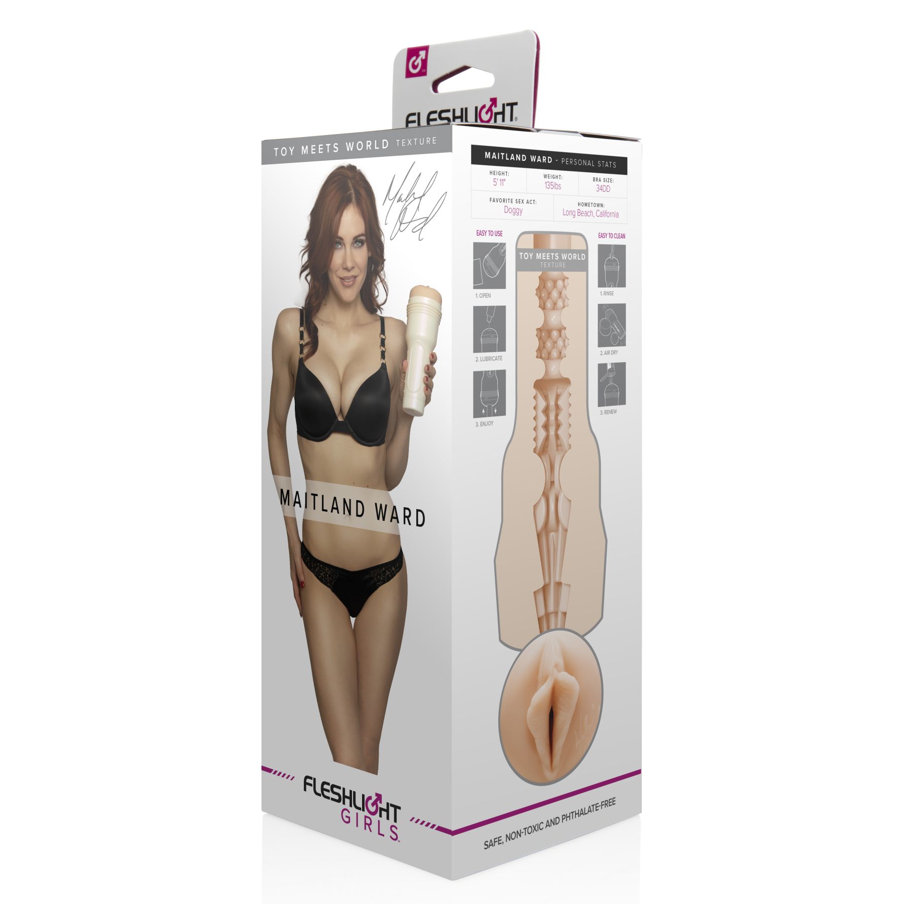 Мастурбатор fleshlight girls: maitland ward toy meets world, зі зліпка вагіни, дуже ніжний Мастурбатор fleshlight girls: maitland ward toy meets world, зі зліпка вагіни, дуже ніжний